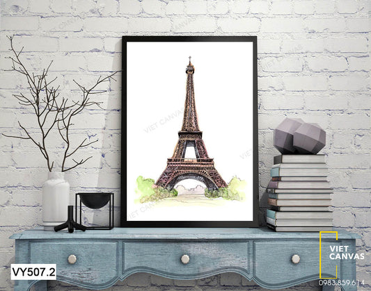 Tranh Tháp Eifffel - VY507.2