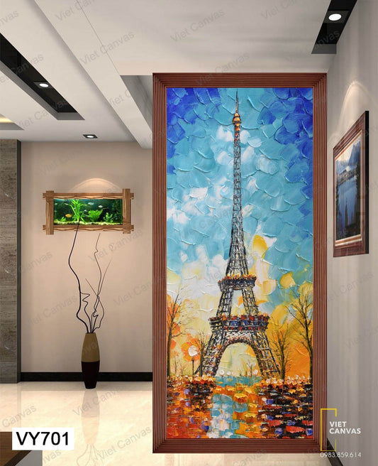 Tranh Tháp Eiffel - VY701