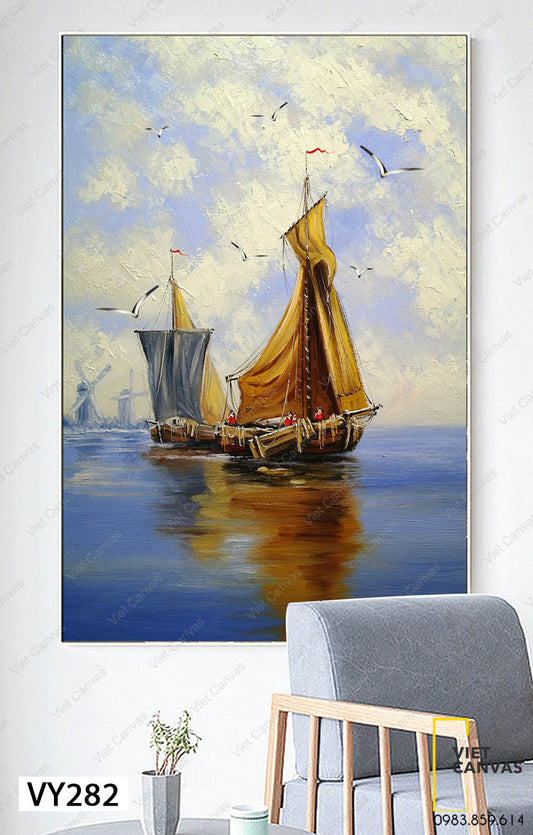 Tranh Chiếc Thuyền Buồm - VY282