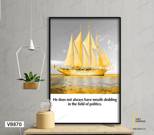 Tranh Thuyền Ra Khơi - VB870