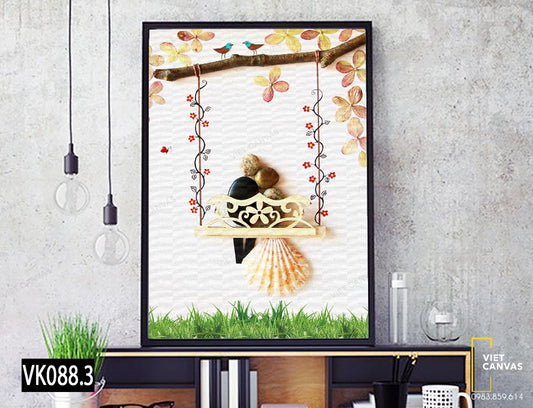 Tranh Tình Yêu Lãng Mạn - VK088.3