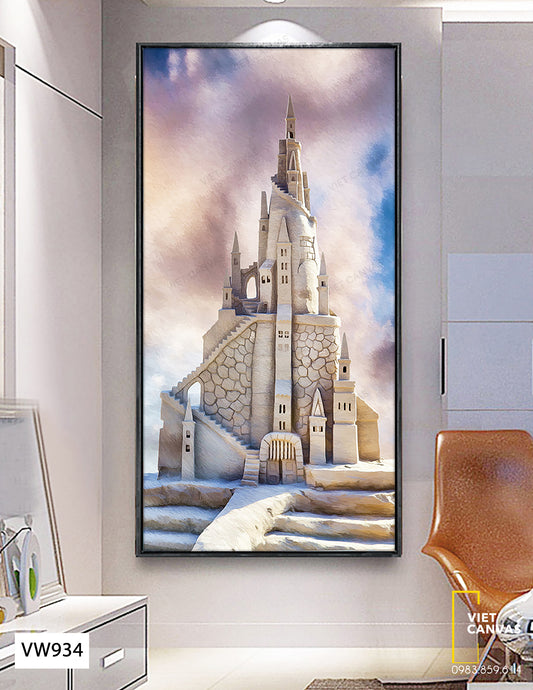 Tranh Tòa Lâu Đài - VW934