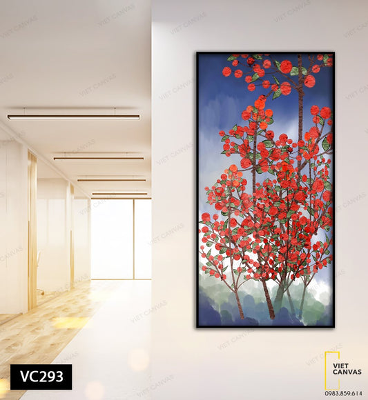 Tranh Vẻ Đẹp Cây Phượng Vĩ - VC293