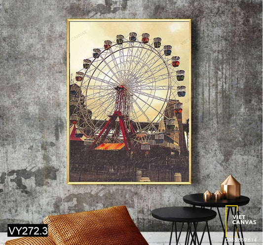 Tranh Vòng Quay Mặt Trời - VZ272.3