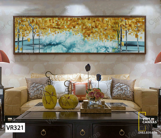Tranh Rừng Cây Lá Vàng - VR321