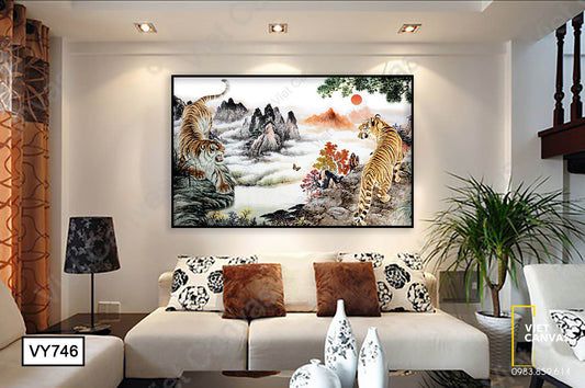 Tranh Động Vật Trong Rừng - VY746