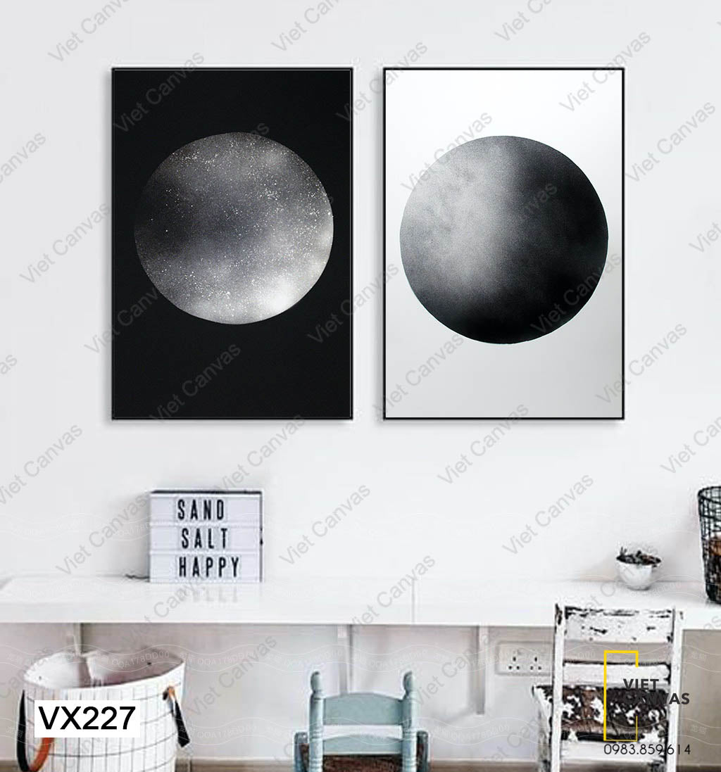 Bộ 2 Tranh Mặt Trăng - VX227