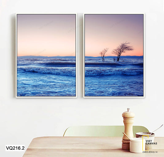 Bộ 2 Tranh Biển Cả - VQ216.2