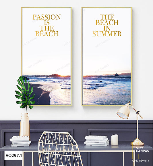Bộ 2 Tranh Biển Cả - VQ297.1