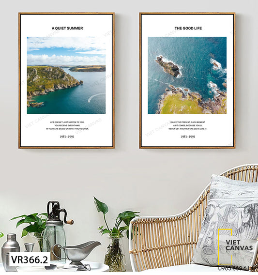 Bộ 2 Tranh Biển Đảo - VR366.2