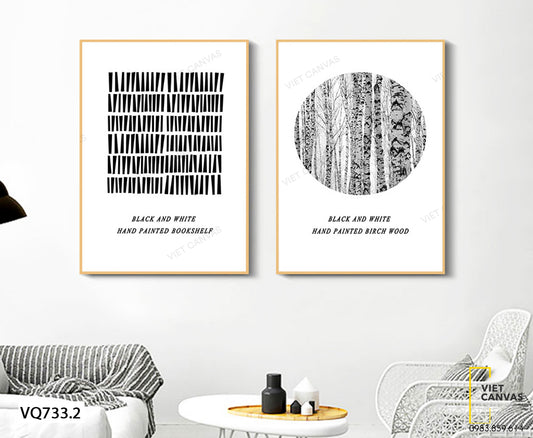 Bộ 2 Tranh Cây - VQ733.2
