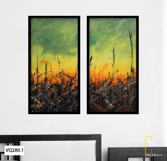 Bộ 2 Tranh Đồng Cỏ - VQ280.1