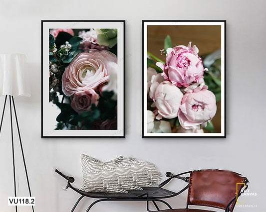 Bộ 2 Tranh Hoa Hồng - VU118.2