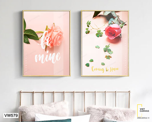 Bộ 2 Tranh Hoa Hồng - VW579