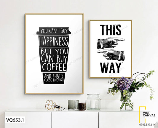 Bộ 2 Tranh Quotes - VQ653.1