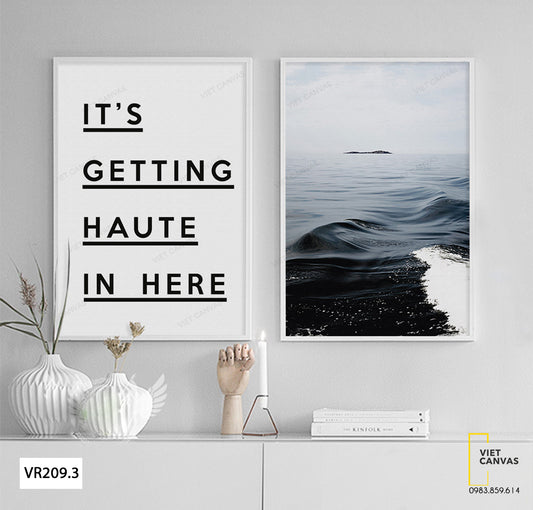 Bộ 2 Tranh Quotes Và Biển - VR209.3