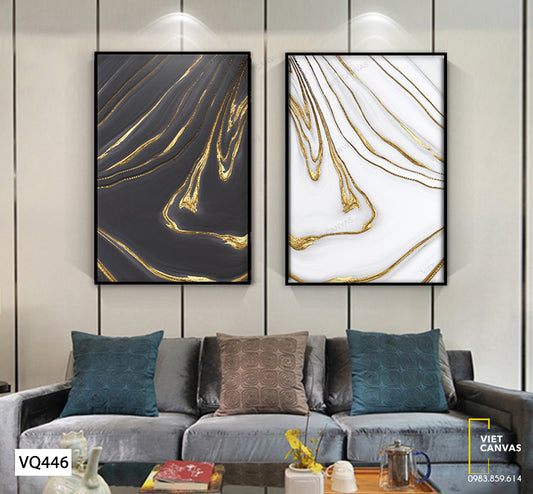 Bộ 2 Tranh Trừu Tượng - VQ446