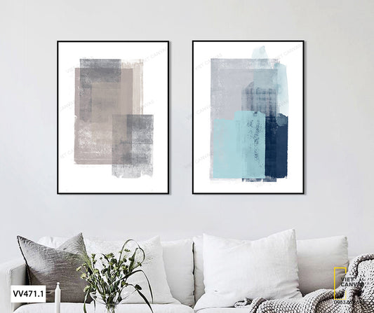 Bộ 2 Tranh Trừu Tượng - VV471.1