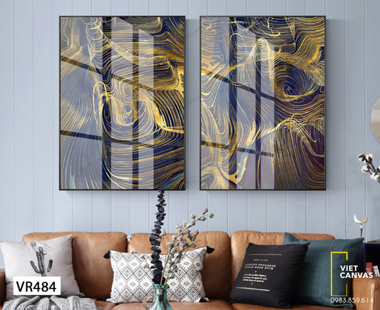 Bộ 2 Tranh Trừu Tượng - VR484