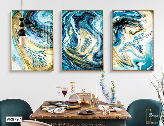 Bộ 3 Tranh Trừu Tượng - VR979.1