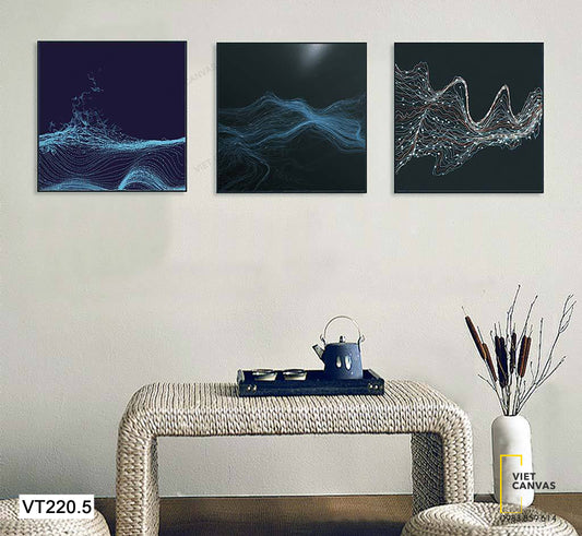 Bộ 3 Tranh Trừu Tượng - VT220.5