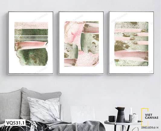 Bộ 3 Tranh Trừu Tượng - VQ531.1