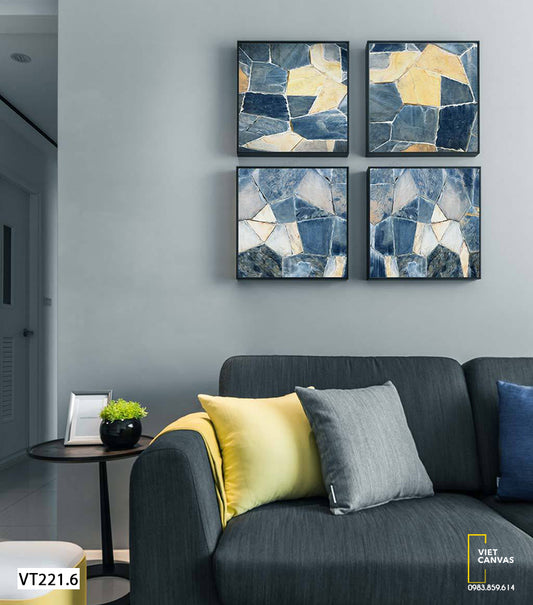 Bộ 4 Tranh Trừu Tượng - VT221.6