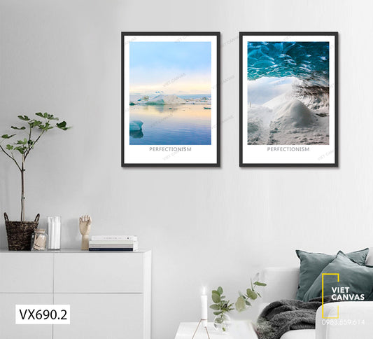 Bộ 2 Tranh Tản Băng - VX690.2