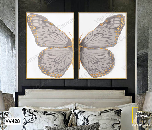 Bộ 2 Tranh Cánh Bướm - VV428