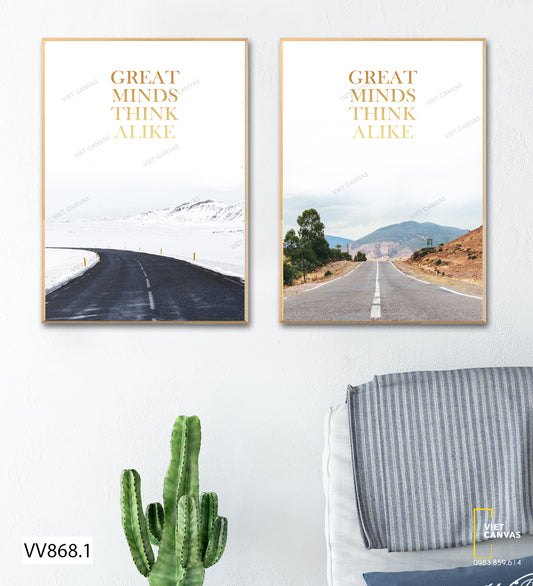 Bộ 2 Tranh Con Đường - VV868.1