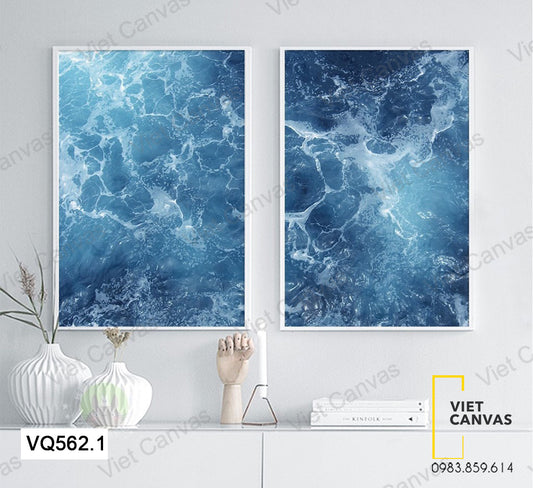 Bộ 2 Tranh Đại Dương Xanh - VQ562.1
