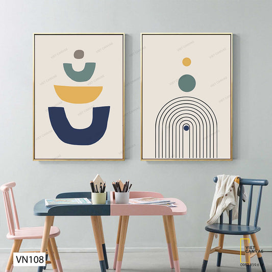 Bộ 2 Tranh Hình Vẽ - VN108