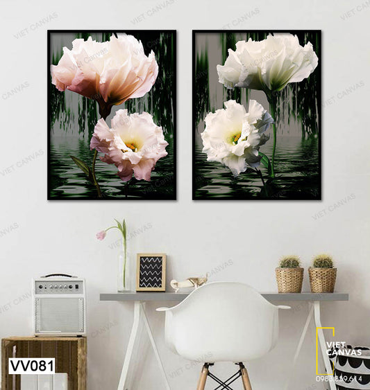 Bộ 2 Tranh Những Cây Hoa - VV081