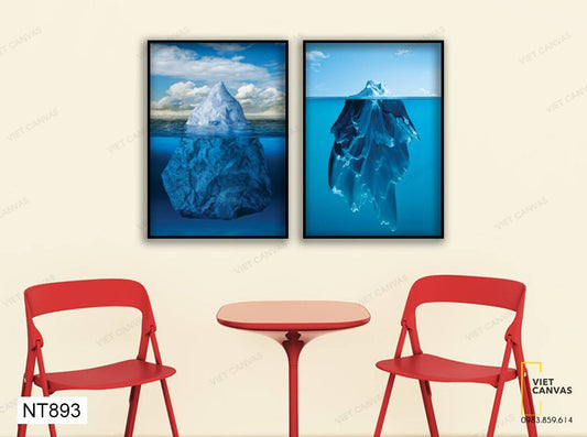 Bổ 2 Tranh Tảng Băng Chìm - NT893