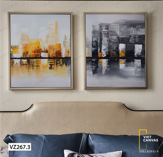 Bộ 2 Tranh Trừu Tượng - VZ267.3