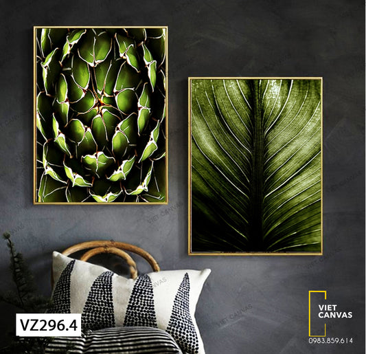 Bộ 2 Tranh Tràn Ngập Sắc Xanh - VZ296.4