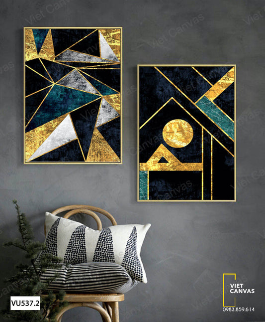 Bộ 2 Tranh Trừu Tượng - VU537.2