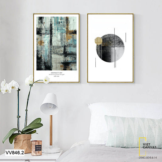 Bộ 2 Tranh Trừu Tượng - VV846.2