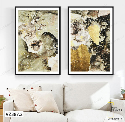 Bộ 2 Tranh Trừu Tượng - VZ387.2