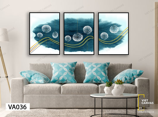 Bộ 3 Tranh Bồ Công Anh - VA036