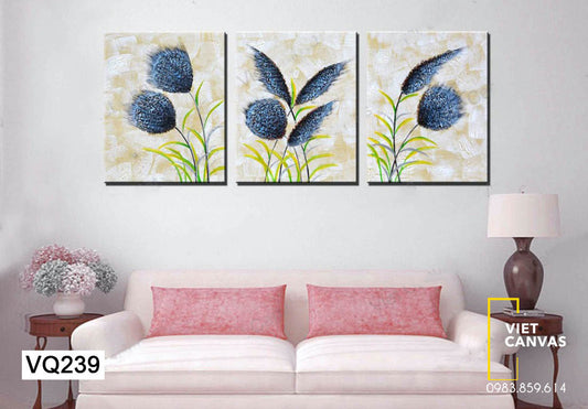 Bộ 3 Tranh Cây Hoa - VQ239