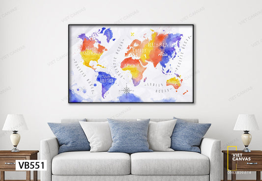 Tranh Châu Lục - VB551