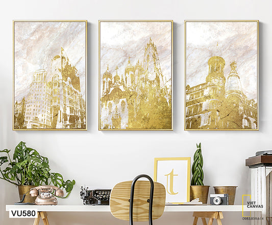 Bộ 3 Tranh Địa Danh Nổi Tiếng - VU580