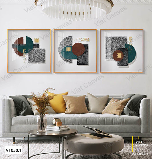 Bộ 3 Tranh Hình Học - VT050.1