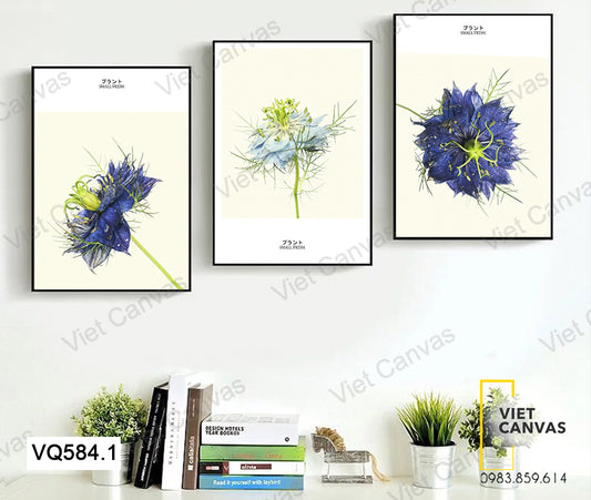 Bộ 3 Tranh Kim Cương - VQ584.1