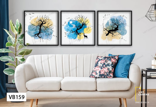 Bộ 3 Tranh Khu Rừng Nổi Giận - VB159