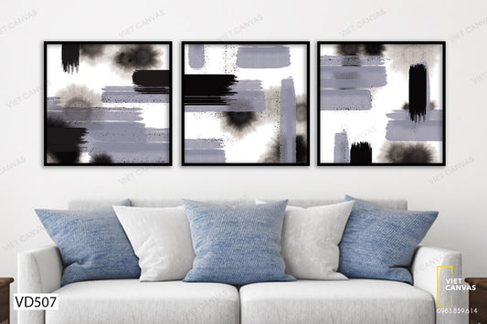 Bộ 3 Tranh Trừu Tượng - VD507