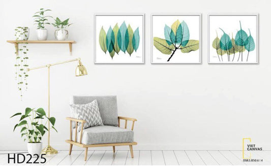 Bộ 3 Tranh Những Chiếc Lá - HD225