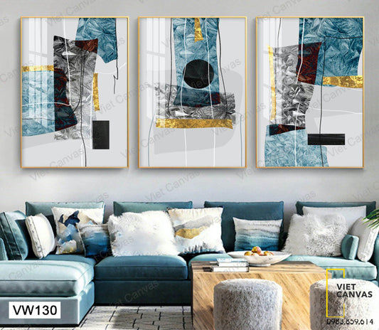 Bộ 3 Tranh Trừu Tượng - VW130