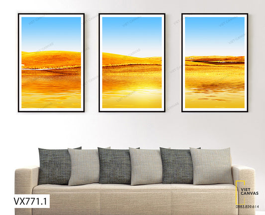 Bộ 3 Tranh Sa Mạc - VX771.1